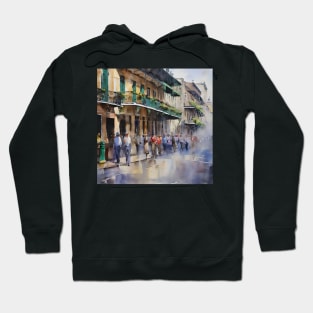 Memories of New Orleans - Bourbon Street Hoodie